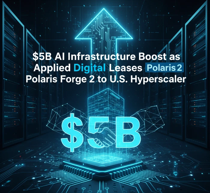 $5B AI Infrastructure Boost as Applied Digital Leases Polaris Forge 2 to U.S. Hyperscaler $5B AI Infrastructure Boost as Applied Digital Leases Polaris Forge 2 to U.S. Hyperscaler