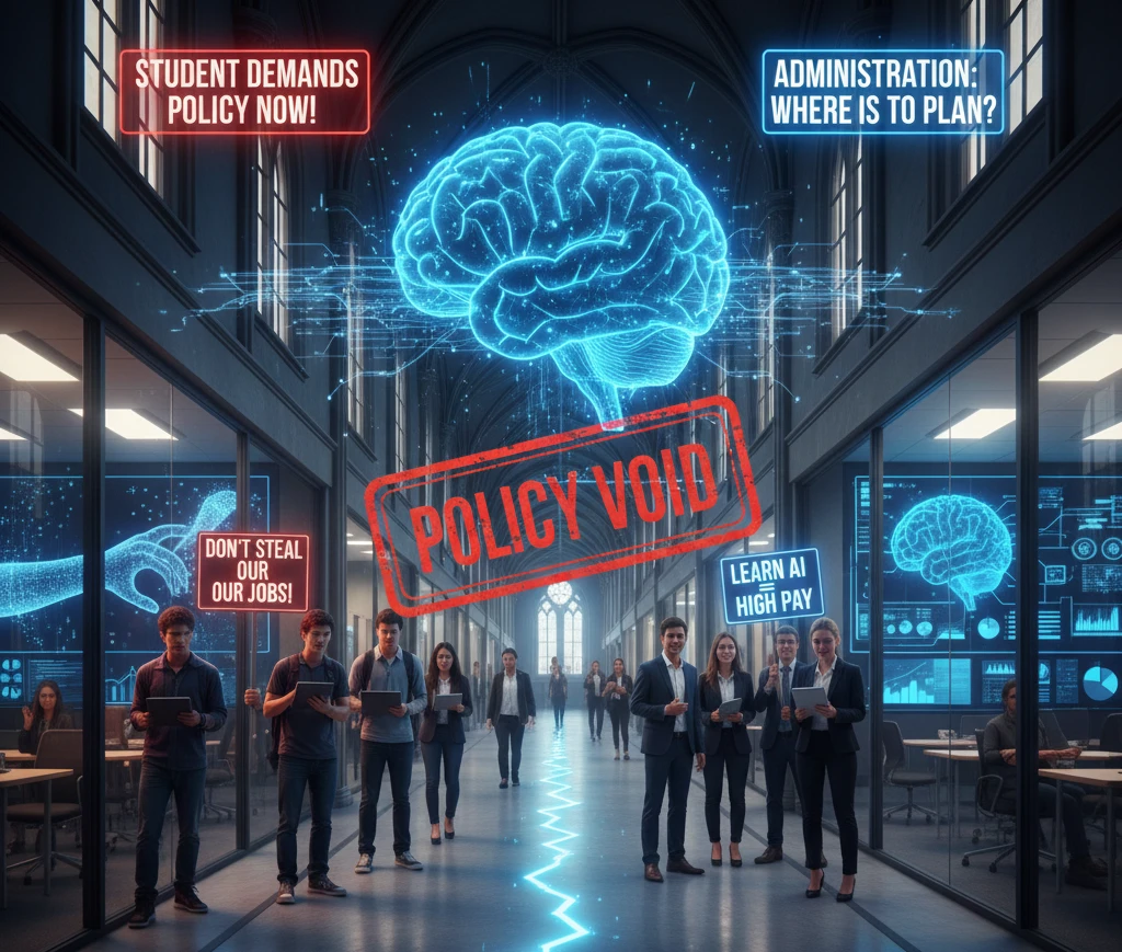 AI in College Classrooms: Student Demands & Policy Debate AI in College Classrooms