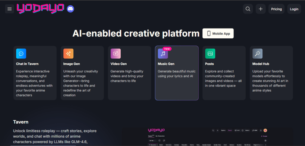 Ultimate Yodayo AI Guide 2026: Master Tavern Roleplay, Bots & AI Art Ultimate Yodayo AI Guide 2026: Master Tavern Roleplay, Bots & AI Art – image 15