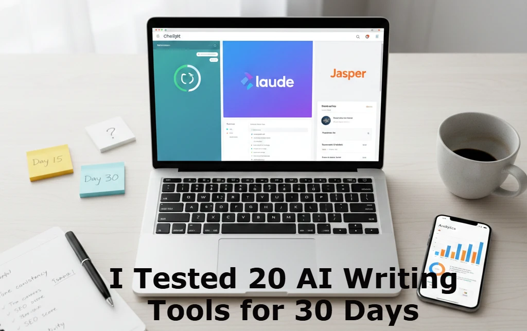 I Tested 20 AI Writing Tools for 30 Days: My Complete Testing Methodology I Tested 20 AI Writing Tools for 30 Days